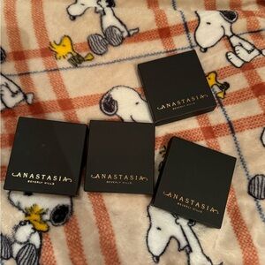 Set of 4 empty Anastasia eyeshadow quads